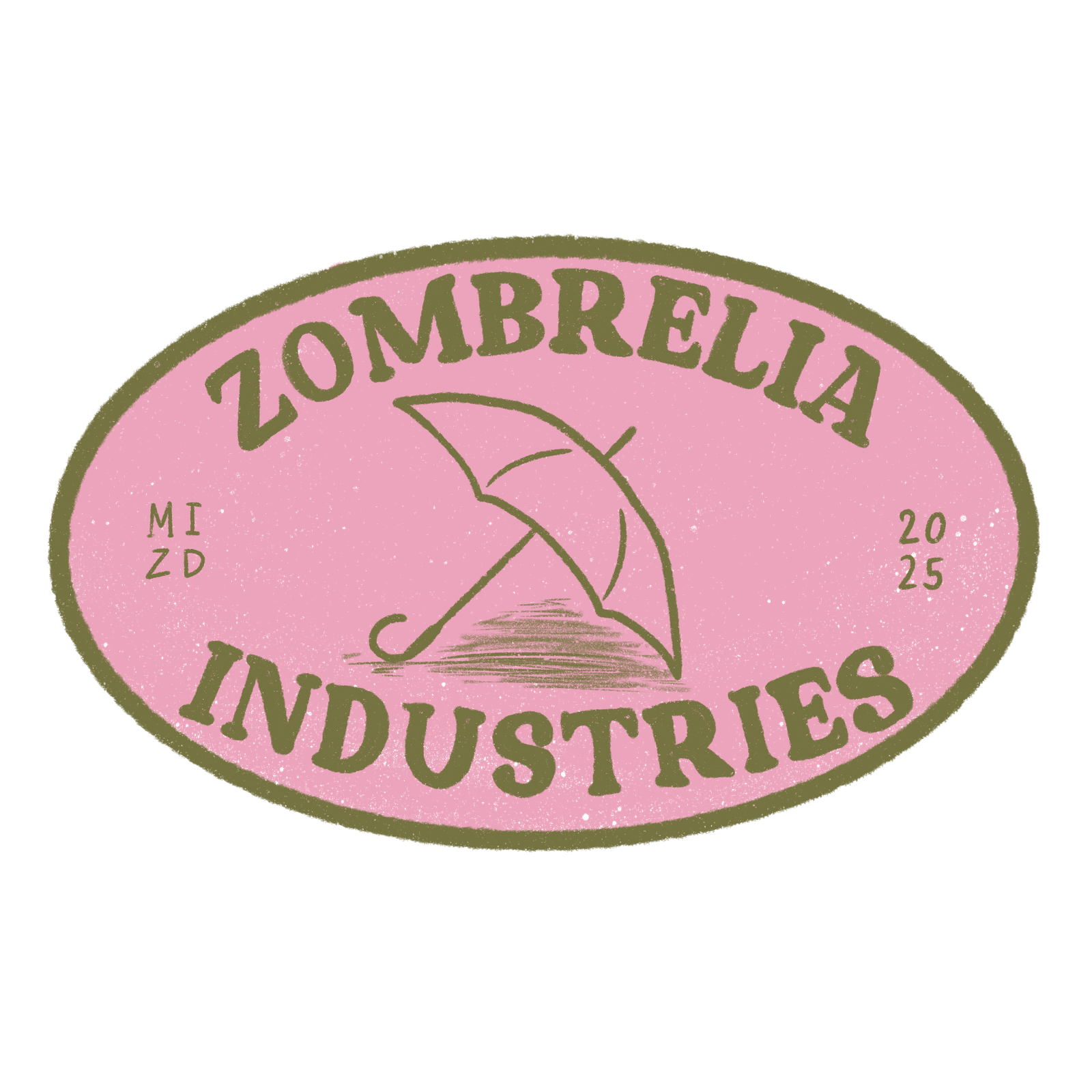 Zombrelia Badge